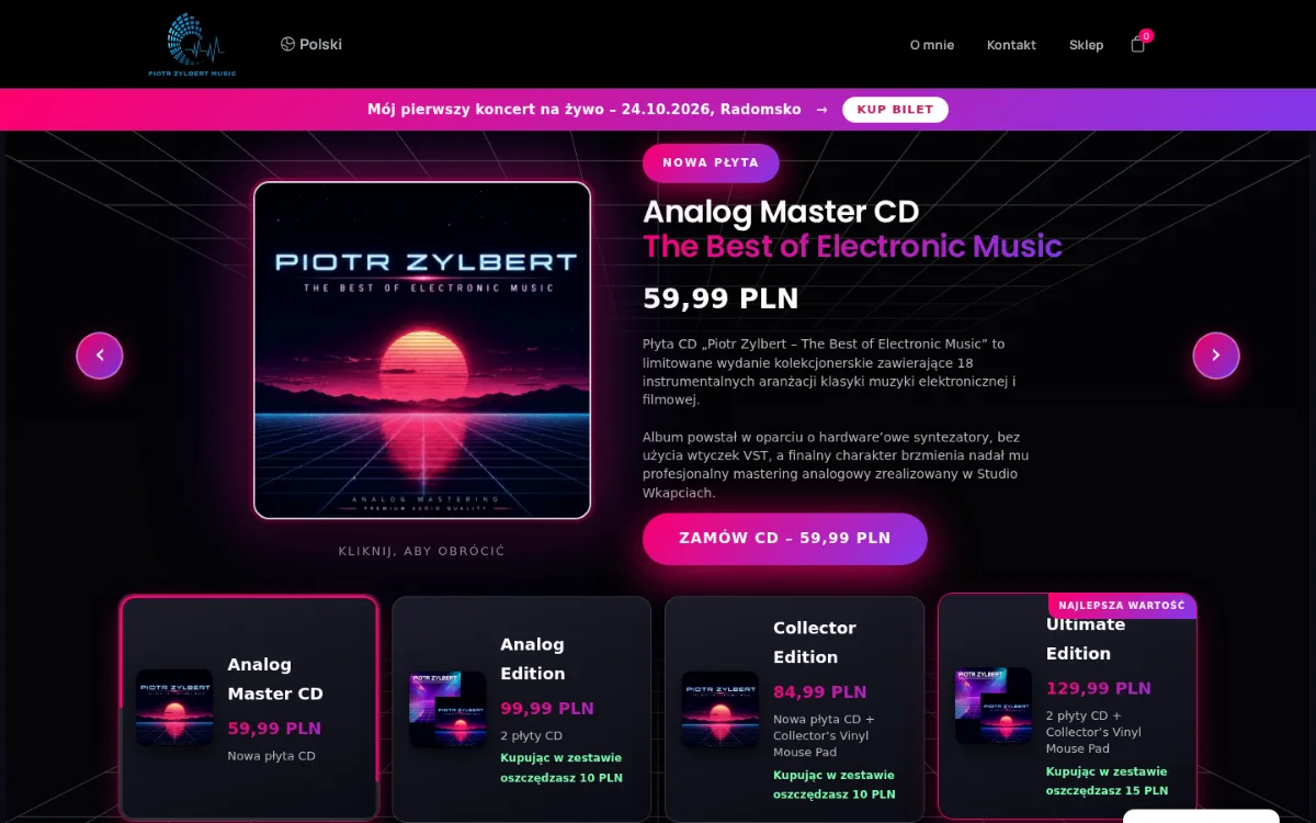 Piotr Zylbert: producent muzyczny